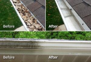 Oklahoma City area gutter cleaning services by Matt's Pressure Washing Service LLC